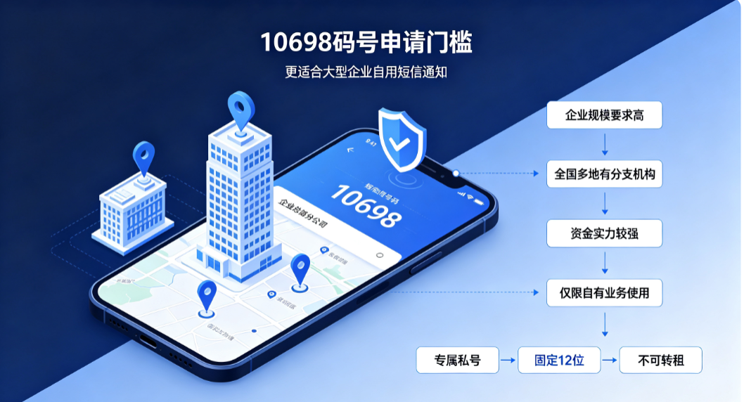 什么是10698码号？申请10698码号的硬性条件